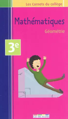Couverture du produit · Carnet maths 3e : géométrie