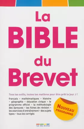 Couverture du produit · La Bible du brevet