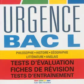 Couverture du produit · Bac L 2013