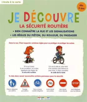 Couverture du produit · Je découvre la sécurité routière