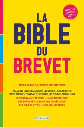 Couverture du produit · La Bible du brevet 2018