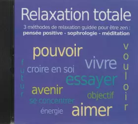 Couverture du produit · Relaxation totale