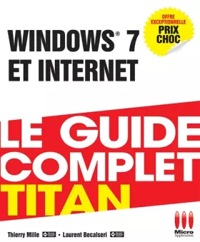 Couverture du produit · WINDOWS 7 ET INTERNET