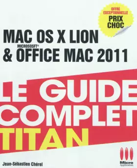 Couverture du produit · GCTITAN MAC OS X LION & OFFICE MAC 2011