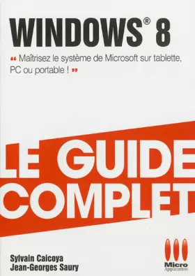 Couverture du produit · COMPLET WINDOWS 8