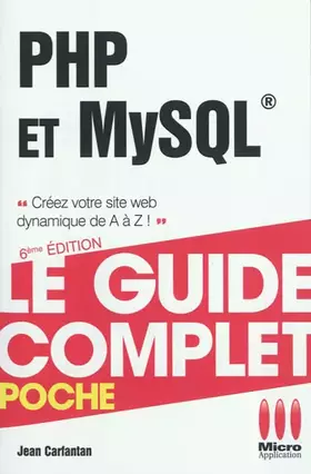 Couverture du produit · GCPOCHE PHP & MYSQL