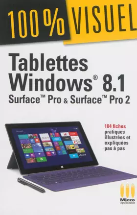 Couverture du produit · TABLETTES WINDOWS 8.1 SURFACE PRO ET PRO 2