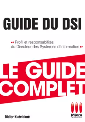 Couverture du produit · GUIDE DU DSI