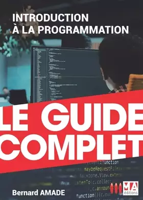 Couverture du produit · Introduction à la programmation