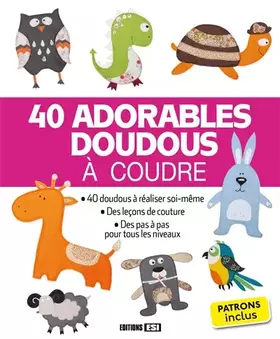 Couverture du produit · 40 adorables doudous a coudre (0)