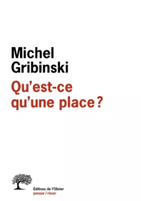 Couverture du produit · Qu'est-ce qu'une place ?