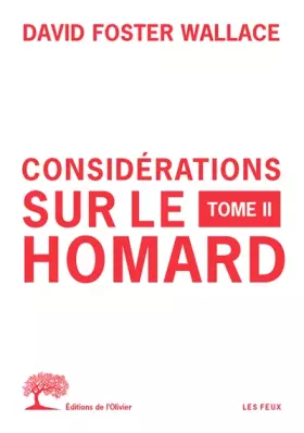 Couverture du produit · Considérations sur le homard - tome 2