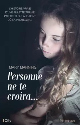 Couverture du produit · Personne ne te croira