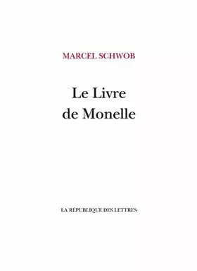 Couverture du produit · Le livre de Monelle