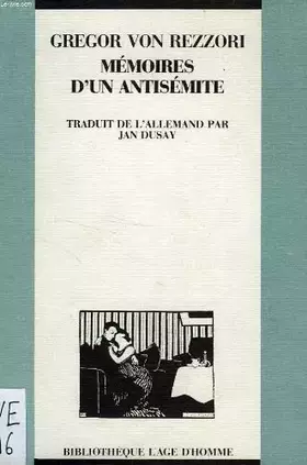 Couverture du produit · Mémoires d'un antisémite
