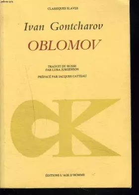 Couverture du produit · Oblomov