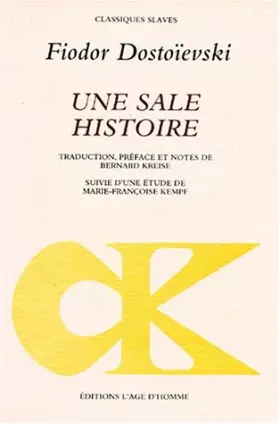 Couverture du produit · Une sale histoire
