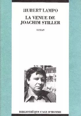 Couverture du produit · La Venue de Joachim Stiller