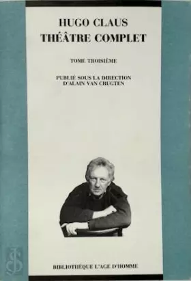 Couverture du produit · Théâtre complet - Tome III