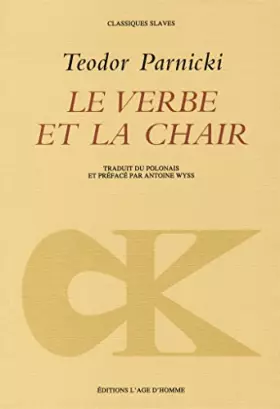 Couverture du produit · Le Verbe et la chair