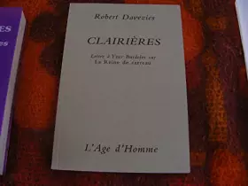 Couverture du produit · Clairières