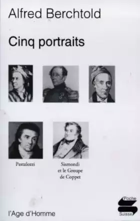 Couverture du produit · Cinq Portraits