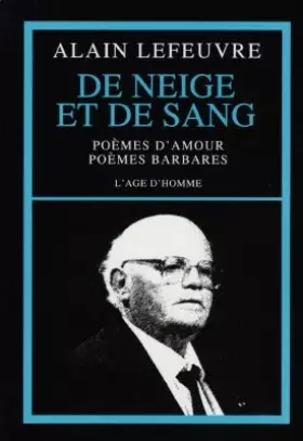 Couverture du produit · De neige et de sang