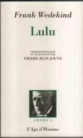 Couverture du produit · Lulu