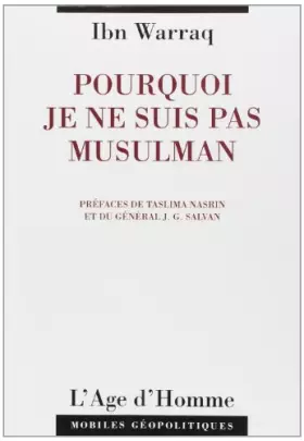 Couverture du produit · Pourquoi Je ne Suis Pas Musulman