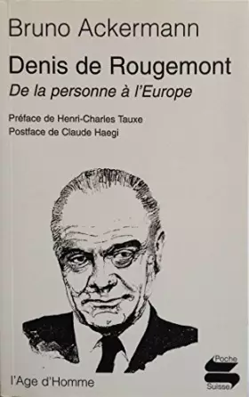 Couverture du produit · Denis de Rougement