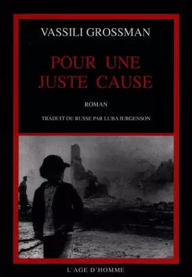Couverture du produit · Pour une juste cause