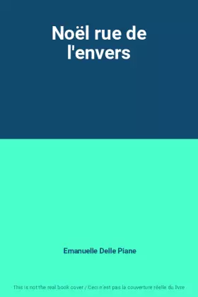 Couverture du produit · Noël rue de l'envers