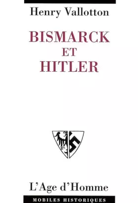 Couverture du produit · Bismark et Hitler