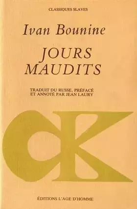 Couverture du produit · Jours maudits