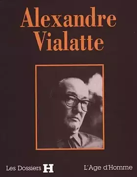 Couverture du produit · Alexandre Vialatte