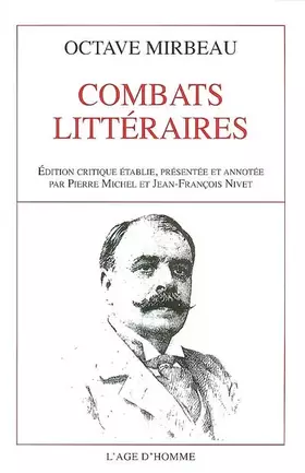 Couverture du produit · Combats littéraires