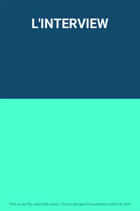 Couverture du produit · L'INTERVIEW