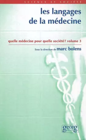Couverture du produit · Les Langages de la médecine