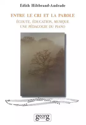 Couverture du produit · Le cri et la parole