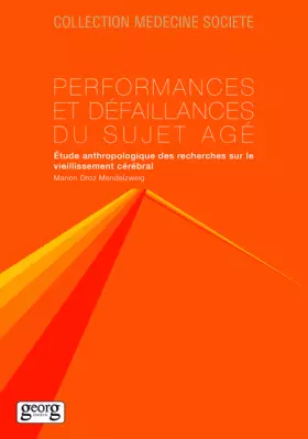 Couverture du produit · Performances et défaillances sujet âgé