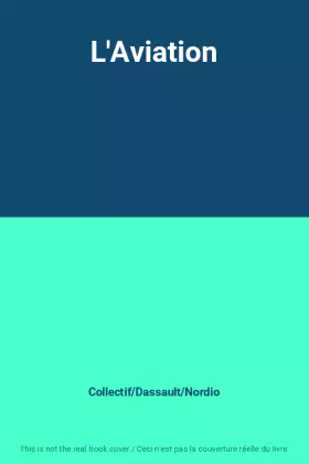 Couverture du produit · L'Aviation