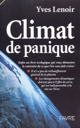 Couverture du produit · Climat de panique