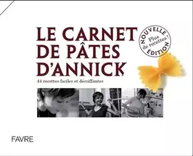 Couverture du produit · Carnet de pâtes d'Annick