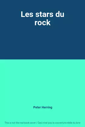 Couverture du produit · Les stars du rock