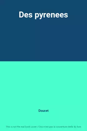 Couverture du produit · Des pyrenees