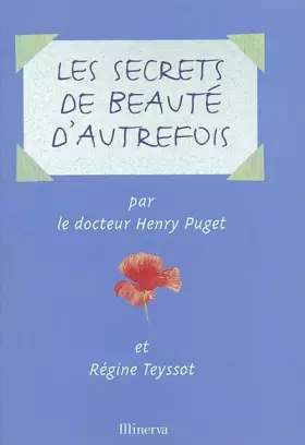 Couverture du produit · Les Secrets de beauté d'autrefois