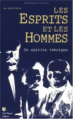 Couverture du produit · Les esprits et les hommes