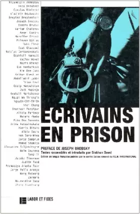 Couverture du produit · ECRIVAINS EN PRISON