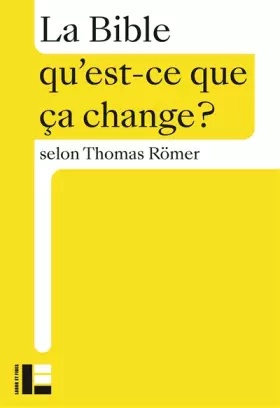 Couverture du produit · La Bible