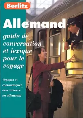 Couverture du produit · ALLEMAND. : Guide de conversation